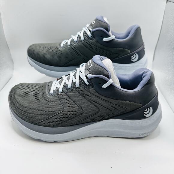 Size 8.5 - Topo Phantom 2 ‘Grey/Lilac’ 5MM Women’s Lace Up Running Sneakers - Picture 3 of 8